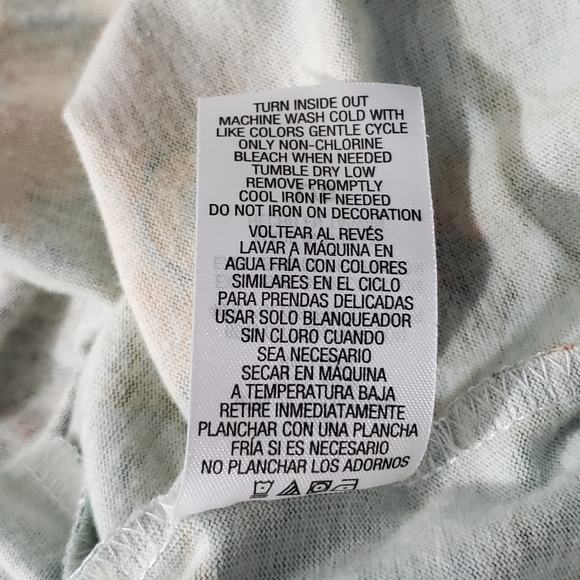 I.B.Diffusion Green Autumn Scene Shirt, Size Large - Picture 9 of 9